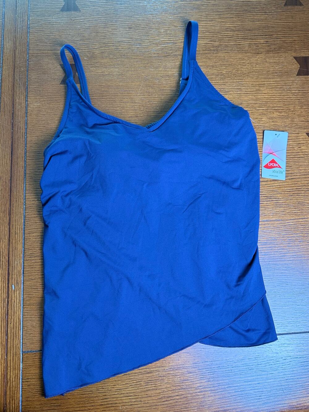 Lands End Blue Tank Top M